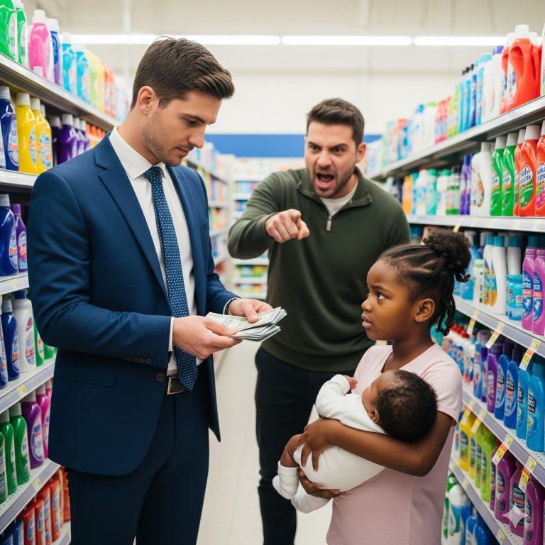 „Obiecuję zapłacić, kiedy dorosnę” – czarnoskóra dziewczynka prosi milionera o mleko, jego odpowiedź szokuje wszystkich...