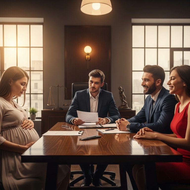 MĄŻ ZAPROSIŁ KOBIETĘ DO PODPISANIA ROZWODU Z CIĘŻARNĄ ŻONĄ, ALE SŁOWA PRAWNIKA DOPROWADZIŁY GO DO ZŁAMANIA!…