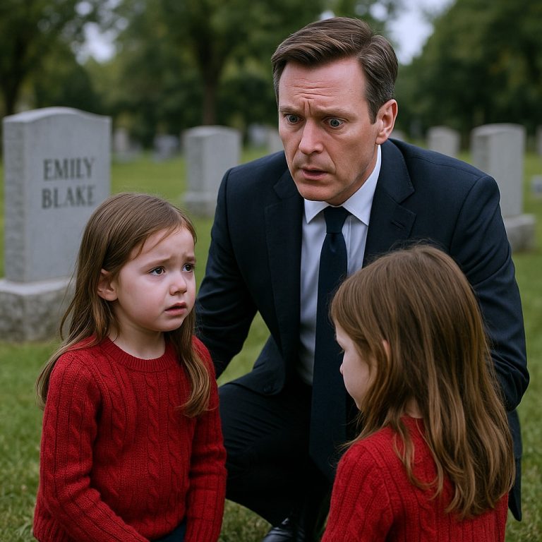 Milioner zobaczył dwie dziewczyny płaczące przy grobie swojej byłej żony – to, kim były, go zszokowało