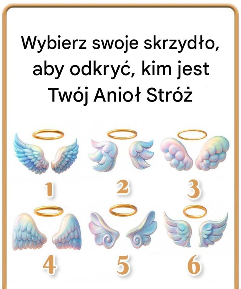 Wybierz swoje skrzydło, aby odkryć, kim jest Twój Anioł Stróż
