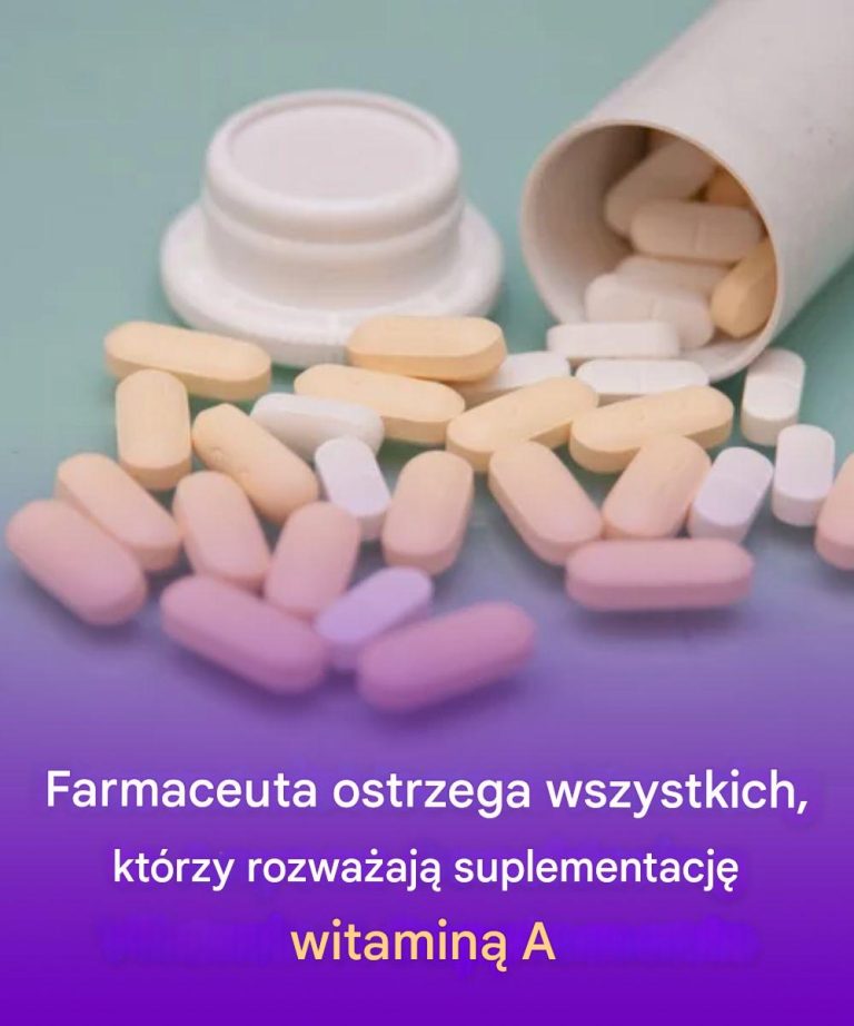 Farmaceuta ostrzega wszystkich, którzy rozważają suplementację witaminą A