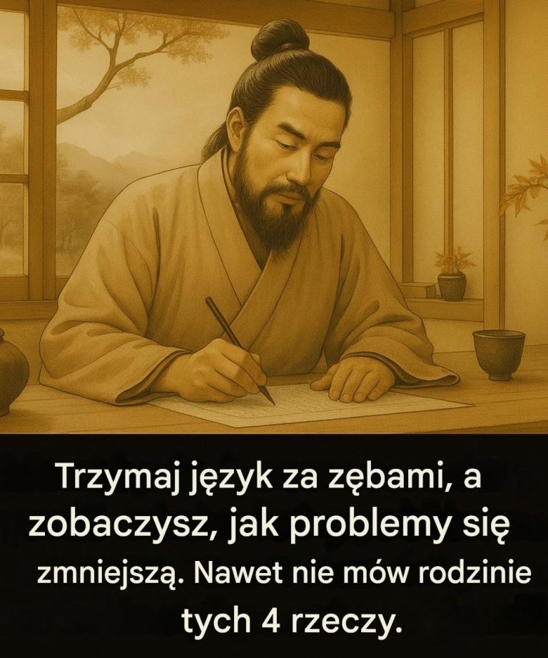 Te 4 rzeczy: nie mów nawet swojej rodzinie