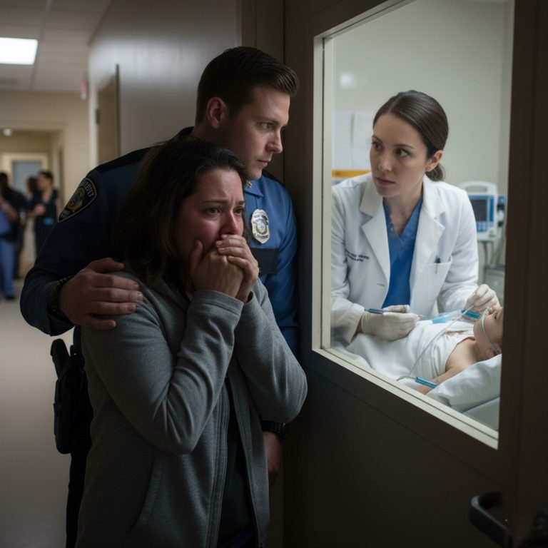 O północy telefon wyrwał mnie ze snu. Pielęgniarka mojego syna wyszeptała: „Proszę… przyjść samemu”. Kilka minut później wślizgnąłem się tylnymi drzwiami szpitala. Na korytarzu stali funkcjonariusze, jeden z nich uniósł palec, prosząc o ciszę. Kiedy dotarłem do jego łóżka, serce o mało mi nie stanęło na ten widok.