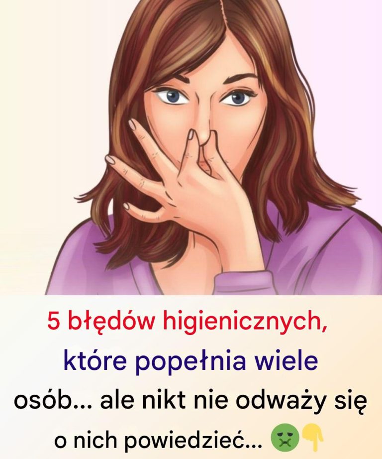 5 błędów higienicznych, które popełnia wiele osób… ale nikt nie odważy się o nich mówić