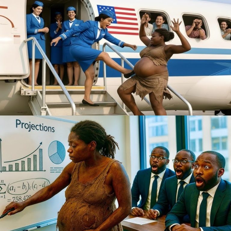 Bezdomna ciężarna kobieta została wyrzucona z samolotu – chwilę później wszyscy tego żałowali!…