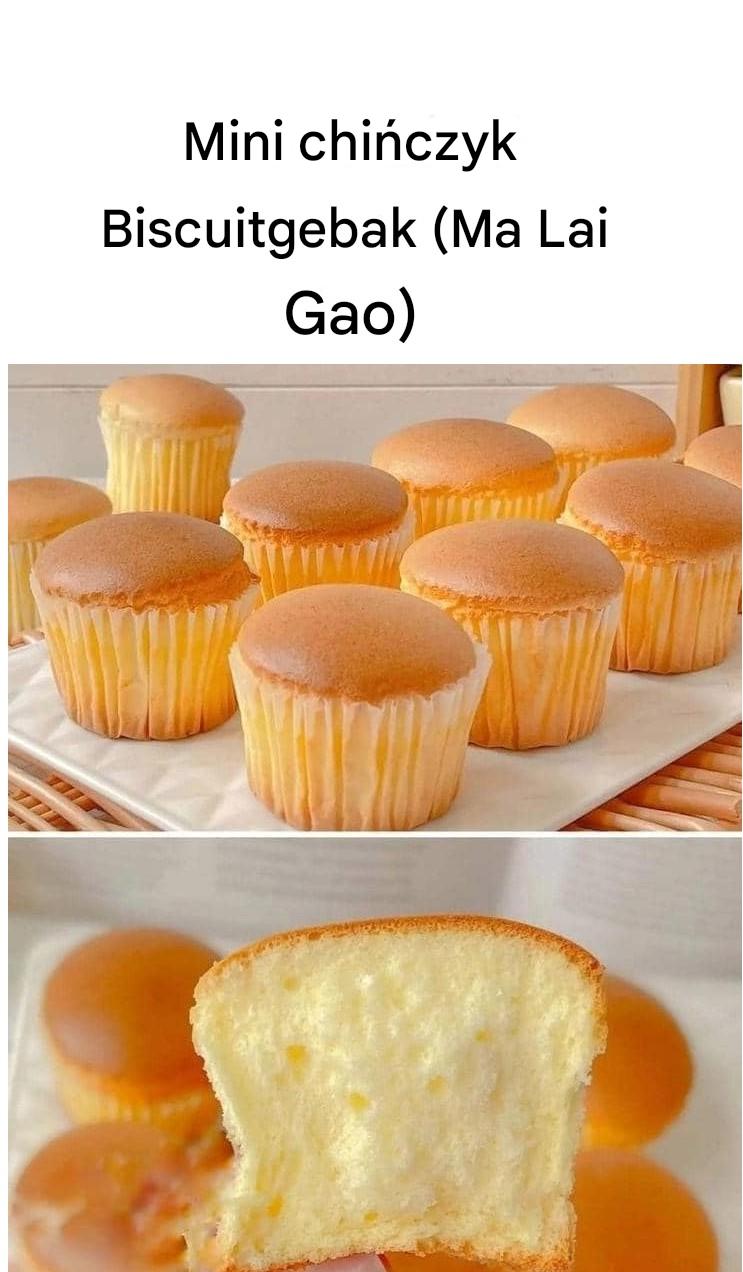 Mini Chiński Biszkopt (Ma Lai Gao)