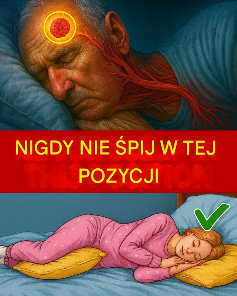 SENIORZY: Ta pozycja do spania zwiększa ryzyko udaru