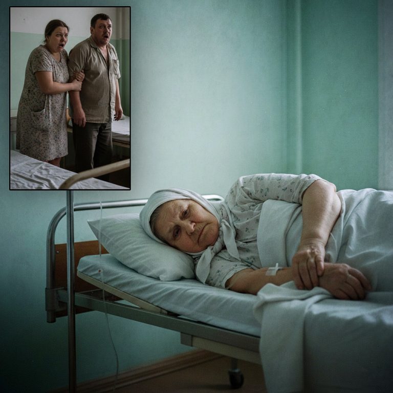 Dzieci nie odwiedziły bogatej matki w szpitalu, ale przyszły z notariuszem, żeby spisać testament. Ale czekała na nie już NIESPODZIANKA, która wszystkich rozchorowała...