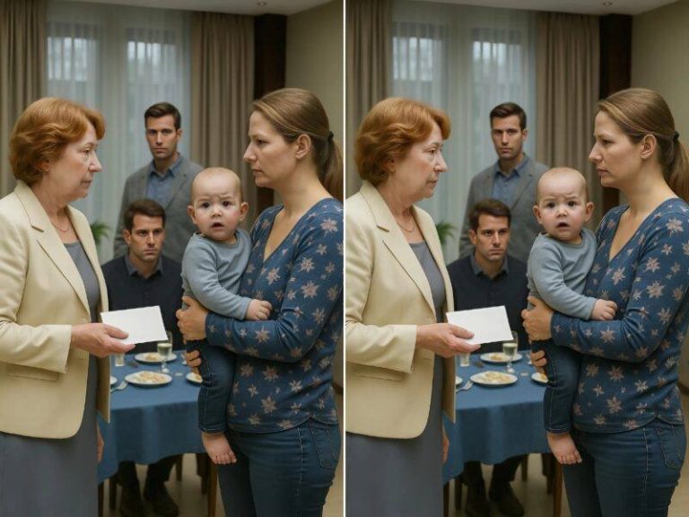 Teściowa wymachiwała kopertą z testem DNA jak trofeum։ A ja siedziałam naprzeciwko i po prostu się uśmiechałam, rozumiejąc, że tym razem zawali się nie moja iluzja, a jej