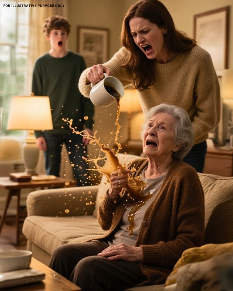 Moja córka oblała mnie gorącą kawą, gdy odmówiłem jej synowi oddania mojej karty kredytowej… to, co znalazła kilka dni później w moim domu, ją zszokowało