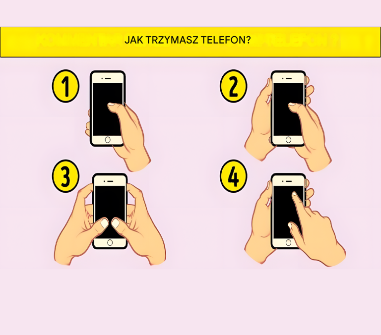 Sposób, w jaki trzymasz telefon, wiele mówi o Twojej osobowości