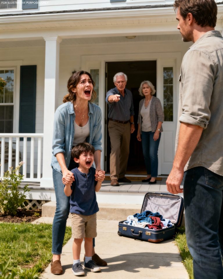 Mój mąż i jego rodzina wyrzucili mnie i moje dziecko z domu, mówiąc: „Biedne pasożyty, jak możecie beze mnie przeżyć?” — Ale sprawiłam, że żałowali tego już rok później.