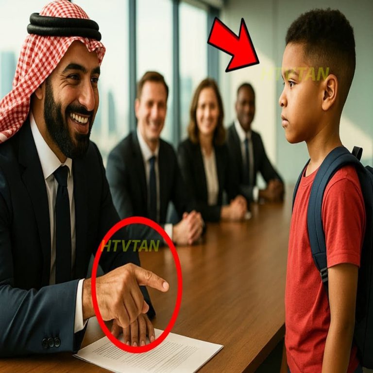 „Mówię dziewięcioma językami” – powiedział syn czarnej służącej, a arabski milioner był zszokowany…