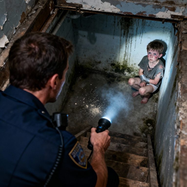 Nie widział słońca od roku. Kiedy policja znalazła 9-letniego chłopca w piwnicy, ważył zaledwie 25 kilogramów. Ale prawdziwa walka zaczęła się następnego dnia.