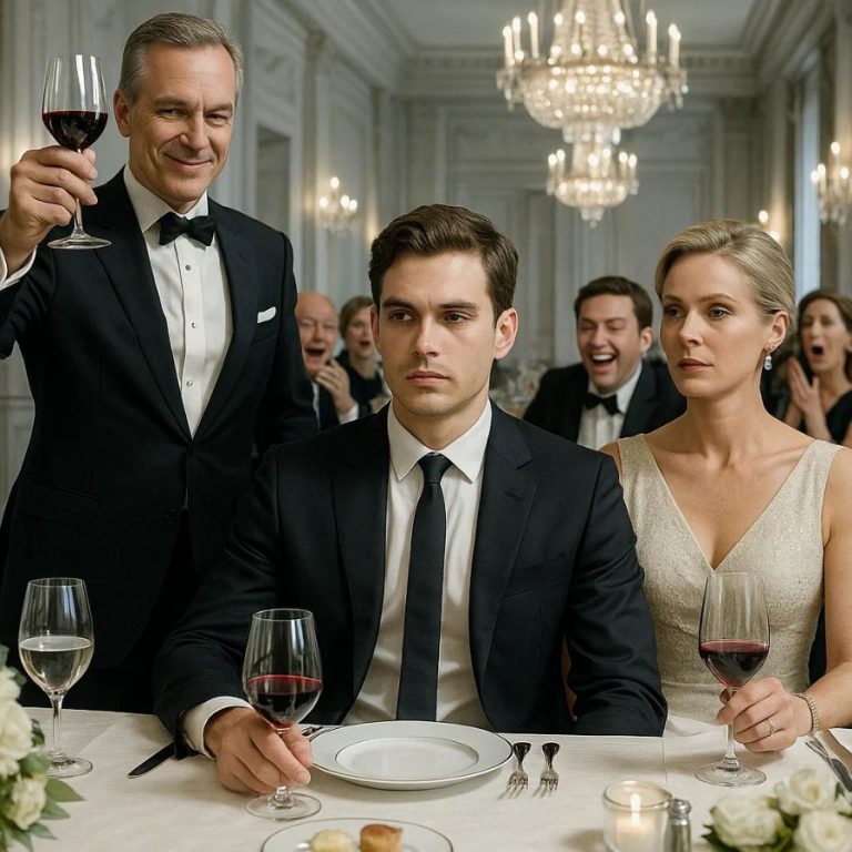 Moja rodzina zaprosiła mnie na wystawną kolację, żeby mnie upokorzyć i poinformować, że zostałem wydziedziczony…