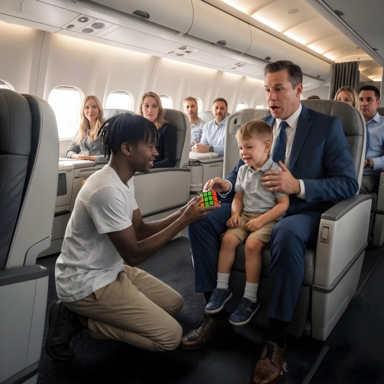 Jak młody chłopak uratował lot bogatemu ojcu