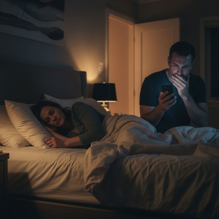 Mój mąż myślał, że śpię i wyznał mi bolesną tajemnicę