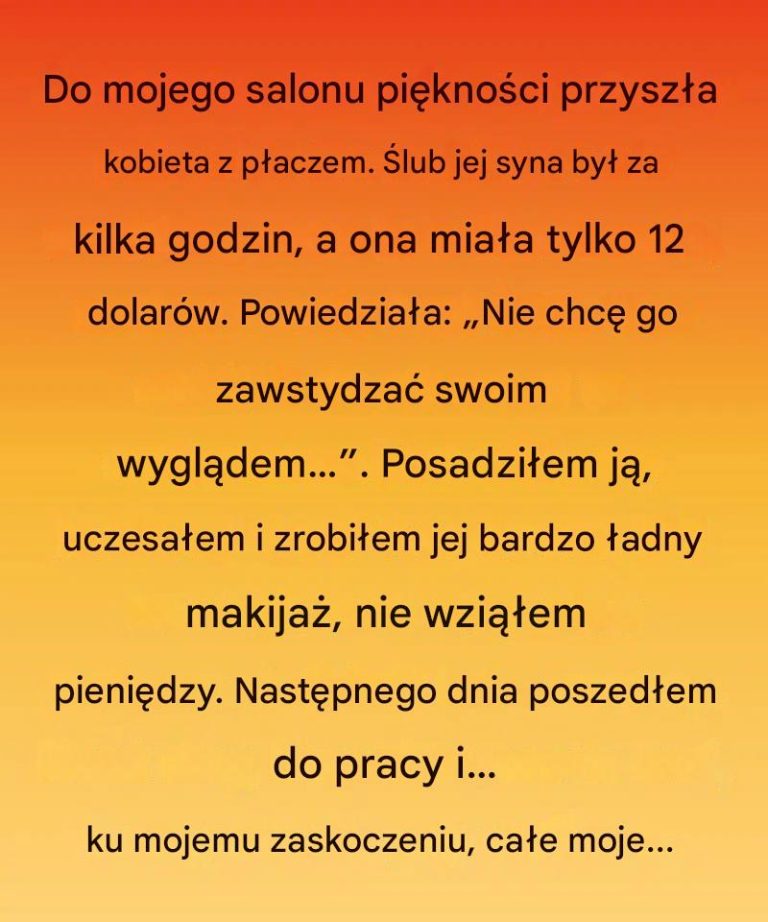 Jak prezent jednej kobiety wart 12 dolarów stał się zmieniającą życie lekcją dobroci