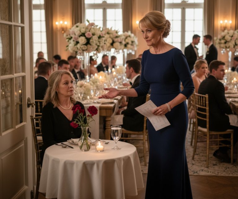 Matka panny młodej posadziła mnie przy najgorszym stoliku – „Znaj swoje miejsce”, powiedziała. Nie miała pojęcia, że ​​jestem właścicielką firmy, która zorganizowała wesele jej córki