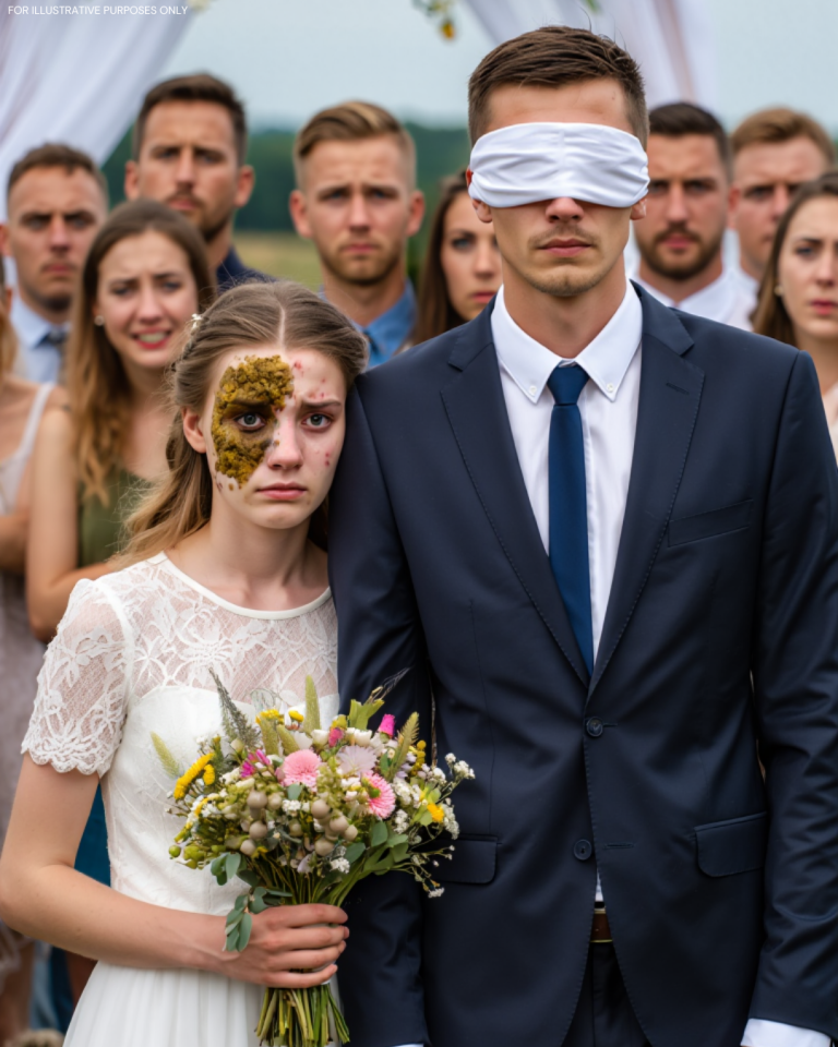 Dziewczyna ze znamieniem na twarzy, nazywana przez wszystkich potworem, wyszła za mąż za niewidomego mężczyznę. W noc poślubną zrobił coś, co wszystkich wzruszyło do łez…