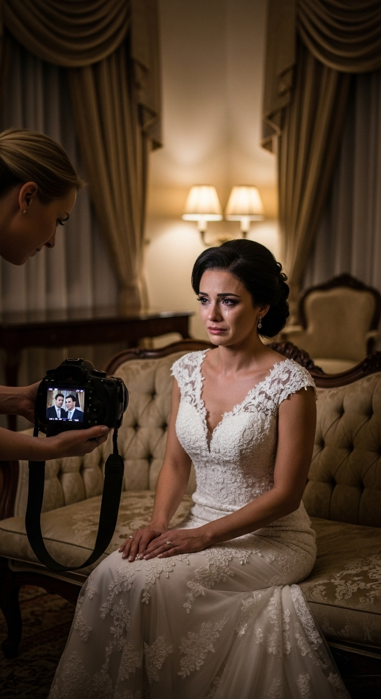 Byłem fotografem na idealnym ślubie… aż do momentu, gdy mój aparat uchwycił coś, czego wolałbym nie widzieć. Ślub wyglądał jak z bajki. Ale kiedy przeglądałem zdjęcia, zauważyłem coś za panem młodym, co sprawiło, że serce mi stanęło. Pokazałem pannie młodej tylko jedno zdjęcie. Zamilkła, a potem poszła prosto do ołtarza. To, co zrobiła, wprawiło wszystkich w osłupienie.