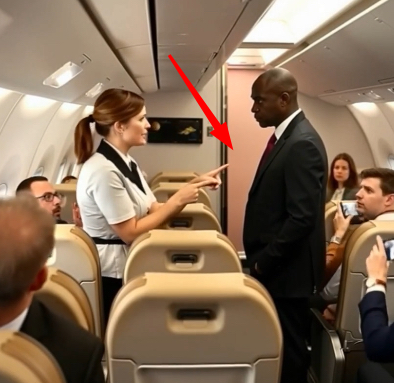 Stewardesa spojrzała na niego z góry, gdy siedział w pierwszej klasie… Ale jego słowa…