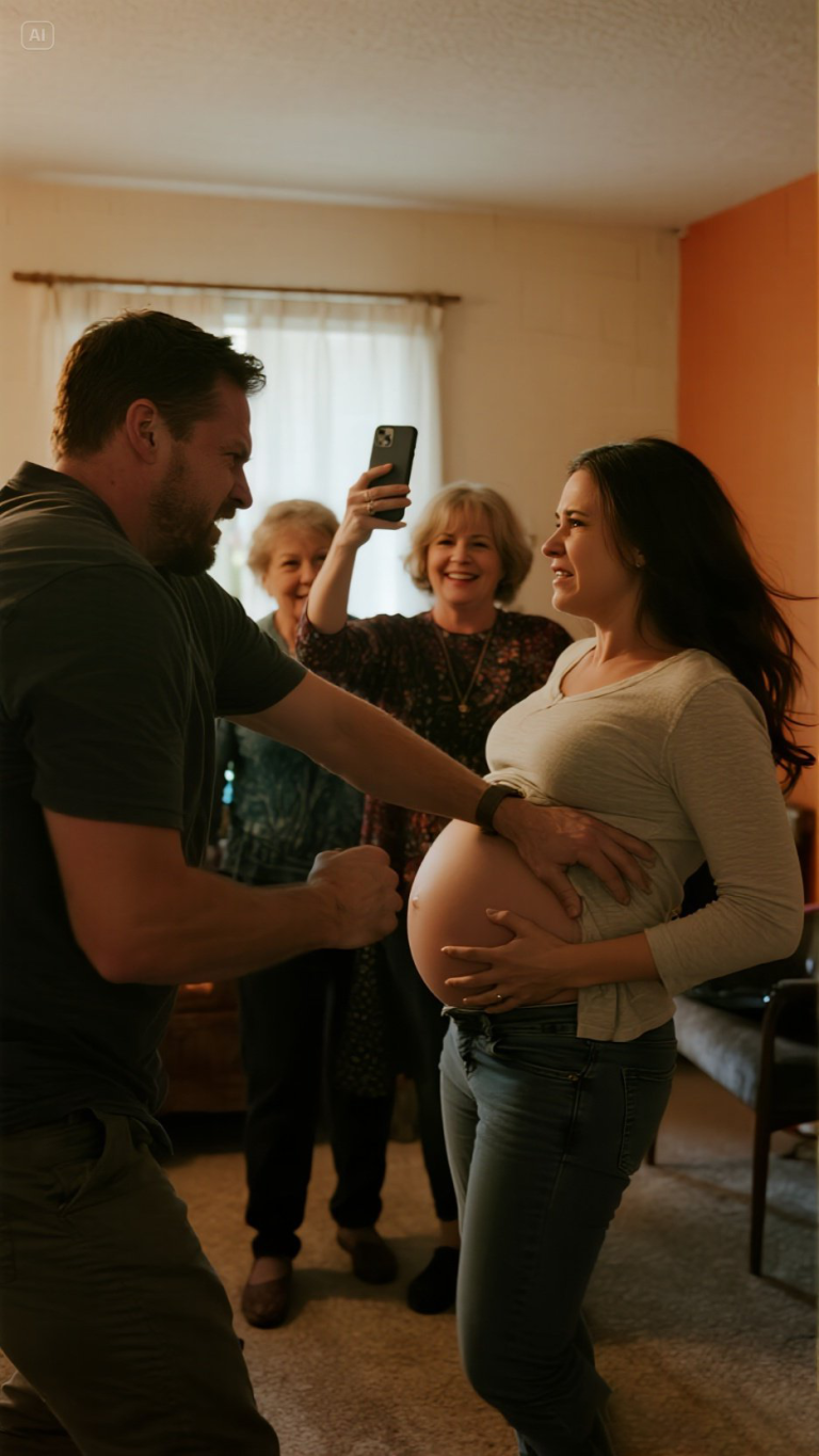 Kiedy byłam w ósmym miesiącu ciąży z bliźniakami, wygrałam na loterii 750 tysięcy dolarów. Ale moja teściowa zażądała, żebym oddała jej pieniądze. Kiedy odmówiłam, mąż uderzył mnie mocno w twarz. Potknęłam się, mój ciążowy brzuch uderzył o ostrą krawędź stołu, a wody odeszły. Moja bratowa zaczęła nagrywać, uśmiechając się z podekscytowania. Ostrzegałam ich, że pożałują. Wkrótce, ale to, co zrobił mój mąż, przyprawi was o dreszcze…