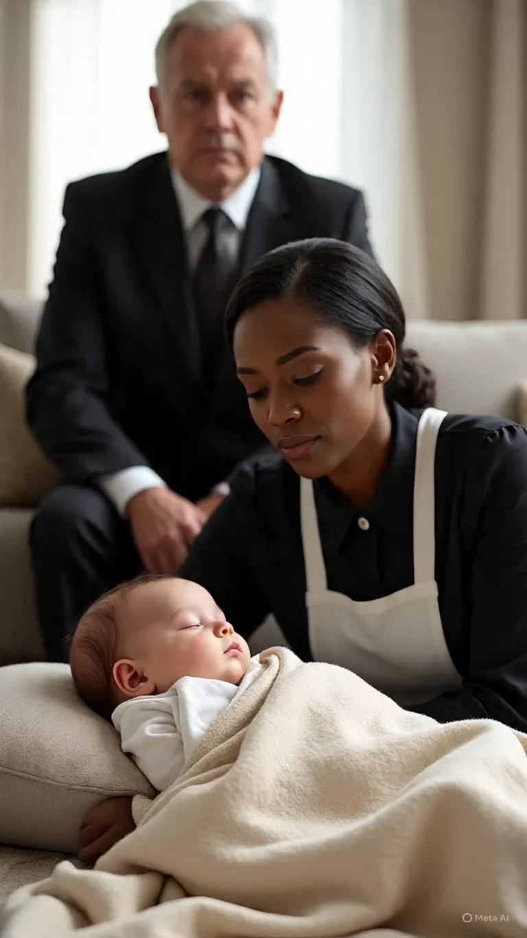 „Jesteś pokojówką, nie matką!” – krzyknął miliarder – ale to, co wydarzyło się następnej nocy, zmieniło go na zawsze