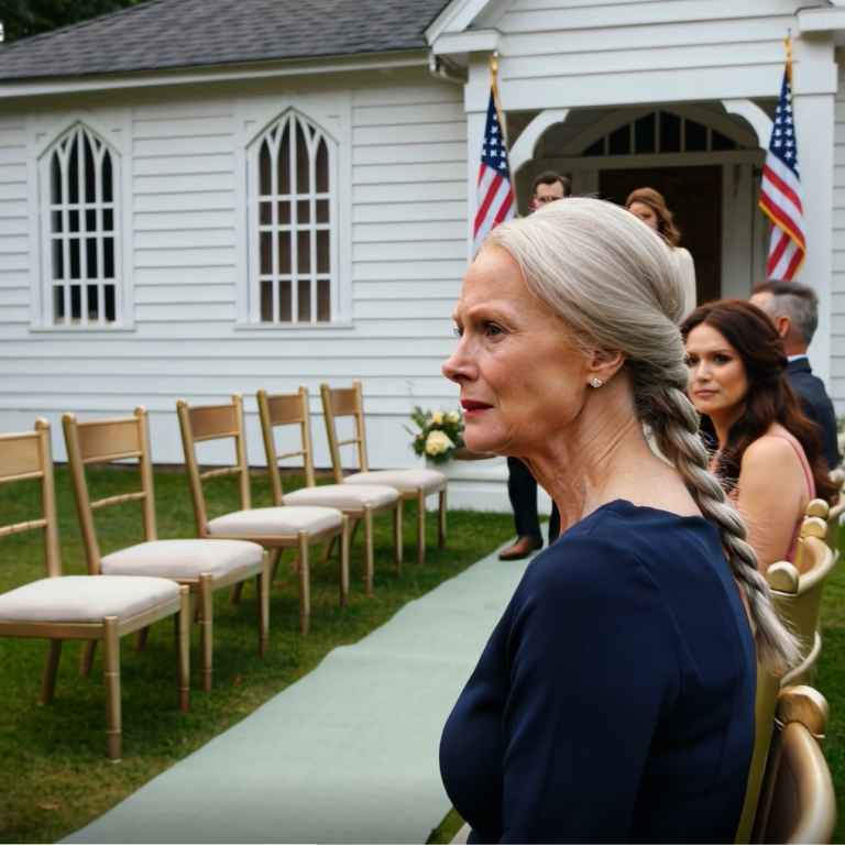 „To matka pana młodego, słyszałam, że pomaga w pracach domowych”. — Na ślubie mojego syna posadzono mnie samą w ostatnim rzędzie. Moja synowa powiedziała: „Mamo, proszę, usiądź tutaj”. Nagle podszedł mężczyzna.