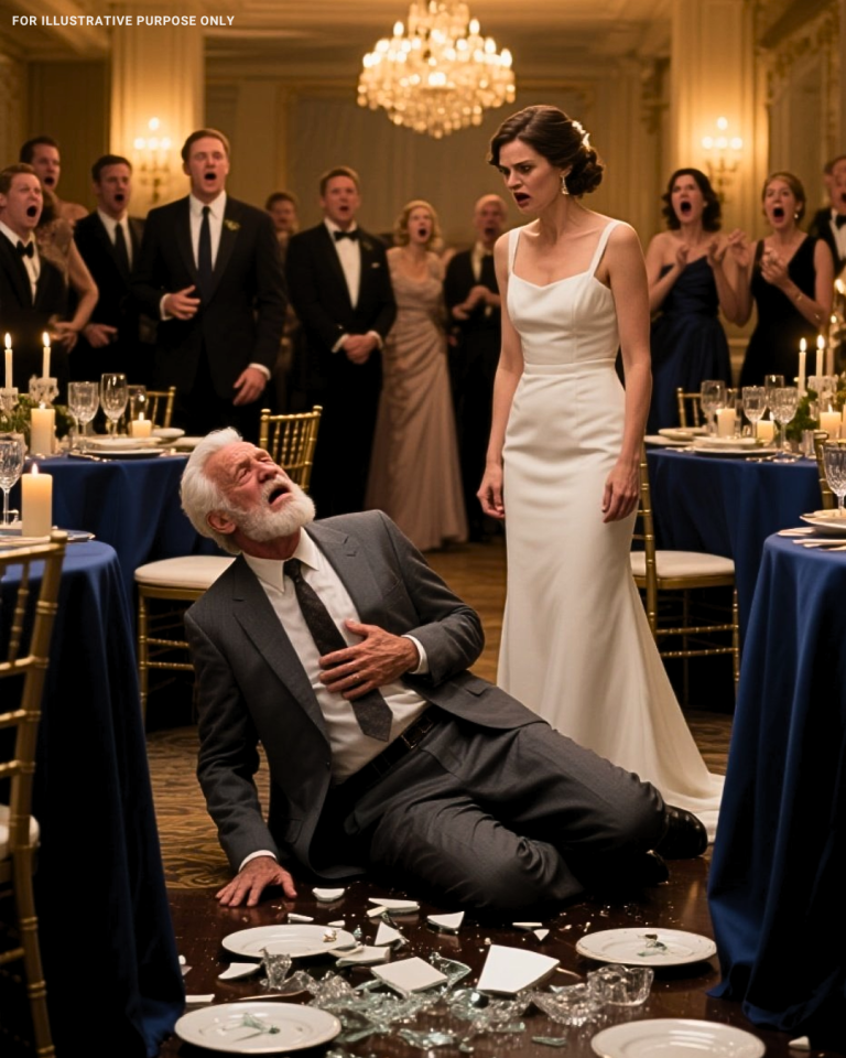 Na weselu mojego jedynego syna moja nowa synowa próbowała zepchnąć mnie do stolika z cateringiem. Kiedy zamiast tego cicho dołączyłam do rodziny, obdarzyła mnie słodkim uśmiechem – po czym, na oczach gości, wyciągnęła spode mnie krzesło. Nie zdawała sobie sprawy, że jej własny ojciec, człowiek, któremu kiedyś uratowałam życie, właśnie wszedł i zobaczył wszystko.