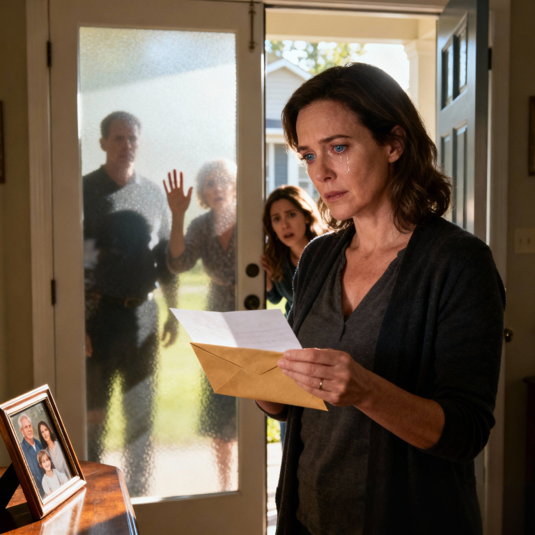 Pominęli pogrzeb mojego męża i dzieci, by zmusić mnie do urodzin mojej siostry — sześć miesięcy później jeden nagłówek sprawił, że pobiegli do moich drzwi i błagali, żebym znów mógł być „rodziną”