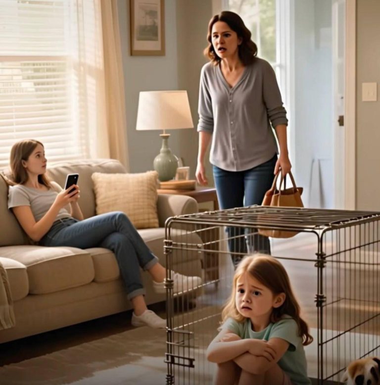 Moja córka w klatce dla psa: szokująca odpowiedź niani