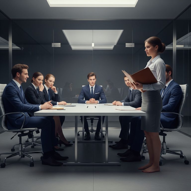 Biedna młoda kobieta przyszła na rozmowę kwalifikacyjną bez butów — prezes firmy, milioner, wybrał ją spośród 25 kandydatek.