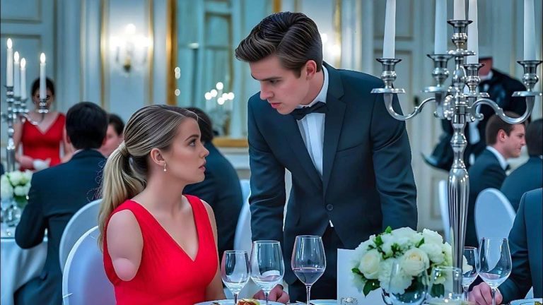 Jest posadzona zupełnie sama przy stole na weselu swojego pochodzenia – upokorzona, widoczna, prawie blisko łez… Aż do innego ojca, który jest podłączony do niej i powiedział cicho…