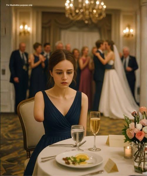 „Jaka bezczelność, czy ona naprawdę śmie przyjść?” – szepty ciągnęły się za jednoręką dziewczyną na ślubie jej siostry.