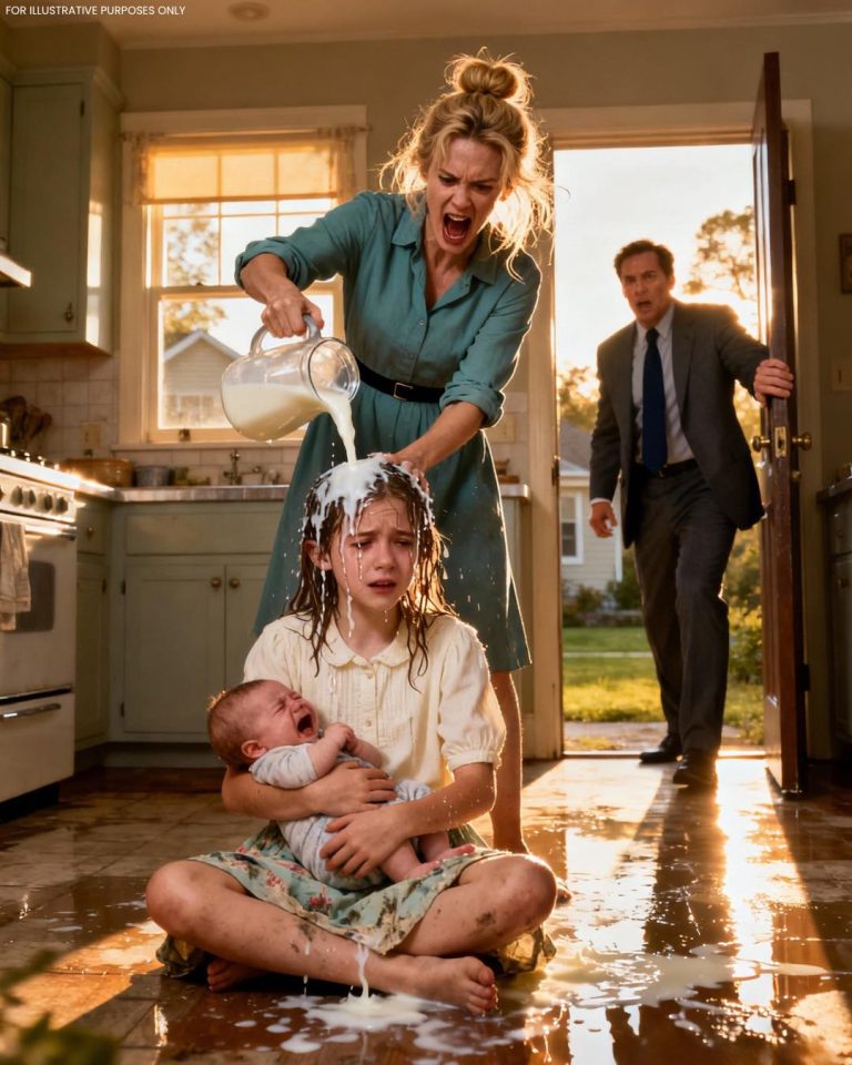 Macocha myślała, że ​​nikt się nie dowie — wtedy wszedł ojciec i zobaczył wszystko…