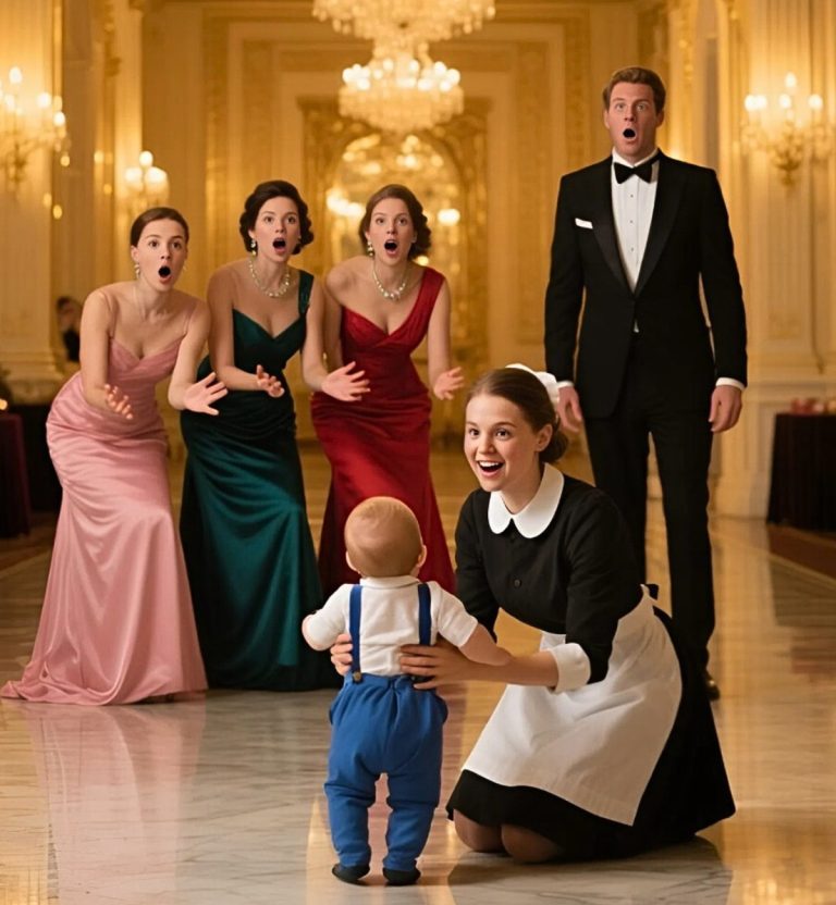 Trzy kobiety rywalizują o serce miliardera, ale jego dziecko podejmuje nieoczekiwany krok…