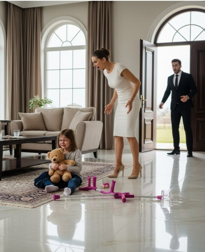 Bogaty ojciec niespodziewanie wraca w spokojne popołudnie-i odkrywa dziwną prawdę o tym, jak macocha traktuje swoją córeczkę, gdy nikt nie patrzy