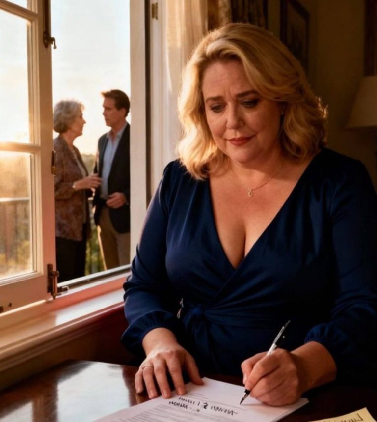 Mój mąż powiedział swojej matce: „Ta gruba kobieta mnie obrzydza. Jestem z nią tylko dla pieniędzy.” Udawałam, że nic nie słyszę — ale następnego ranka sprzedałam mój dom za 1,5 miliona dolarów, zniknęłam bez śladu i zostawiłam tylko jedną notatkę i uśmiech.