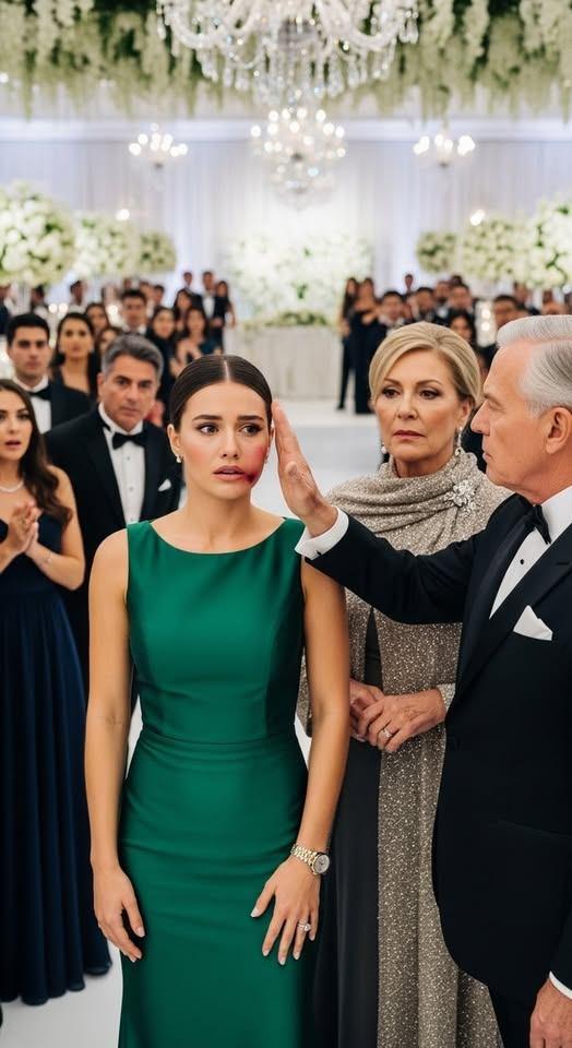 Nazywam się Ariana Clarke, mam 33 lata i na ślubie mojej siostry poznałam brutalną, ale wyzwalającą prawdę: czasami najboleśniejszym upokorzeniem jest moment, w którym w końcu się podnosisz. Moi rodzice publicznie mnie upokorzyli, nazywając mój luksusowy penthouse „malutkim”, policzkowali mnie na oczach dwustu oszołomionych gości i wierzyli, że mogą kontrolować narrację. Nie mieli pojęcia, że ​​to ja dzierżyłam prawdziwą władzę, nie tylko w moim życiu, ale także w ich. Wyobraź sobie salę balową z marmurowymi podłogami i złotymi żyrandolami, gdzie śmiech wypełnia powietrze, a każdy gość niesie kieliszek szampana. Bajkowa atmosfera, która powinna być poświęcona miłości i świętowaniu. Zamiast tego, całe wydarzenie, po jednej, nagranej w telewizji chwili, przerodziło się w historię opowiadaną na nowo w korporacyjnych korytarzach, szeptaną między inwestorami i udostępnianą na tysiącach grupowych czatów online. Na kilka godzin przed ceremonią dotarłem do prestiżowego hotelu Celeste Royal. Wysokie, przeszklone okna. Wszędzie białe róże. Moja młodsza siostra, Vivian, zawsze marzyła o ślubie niczym księżniczka. Dlatego po cichu zebrałem pięćdziesiąt tysięcy dolarów, aby pomóc jej fantazji się urzeczywistnić, choć jak zawsze, uznanie za zasługi skierowano gdzie indziej.