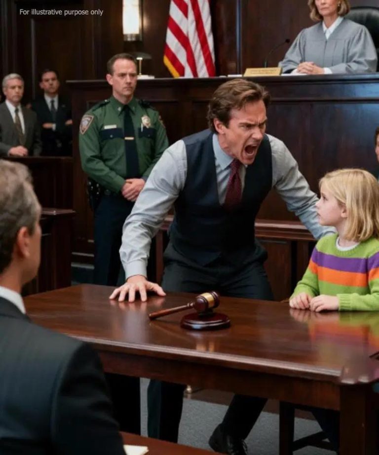 „Mój mąż próbował ukraść nasze dzieci — dopóki nasza 6-letnia córka nie wyjawiła jego tajemnicy w sądzie…”