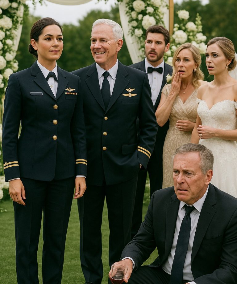 Na wystawnym weselu mojego brata, mój ojciec nazwał mnie „rodzinnym błędem”. Kilka minut później podszedł do mnie generał, zasalutował mi — a to, co wydarzyło się później, zamarło.