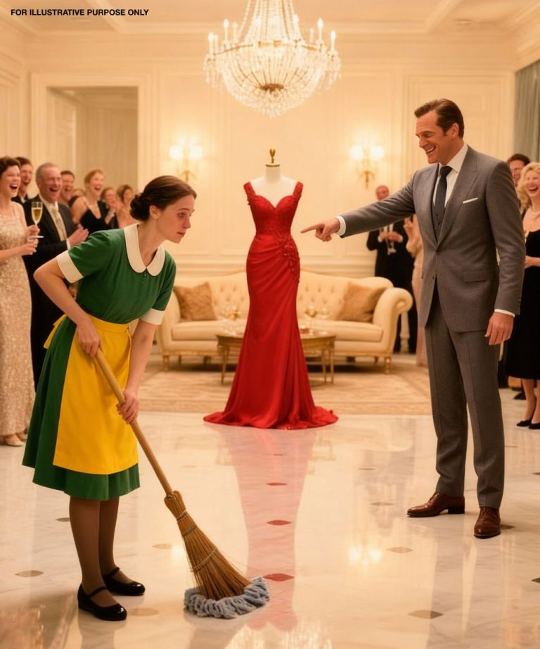 „Ożenię się z tobą, jeśli zmieścisz się w tę sukienkę!” – zadrwił milioner… miesiące później był bez słowa.