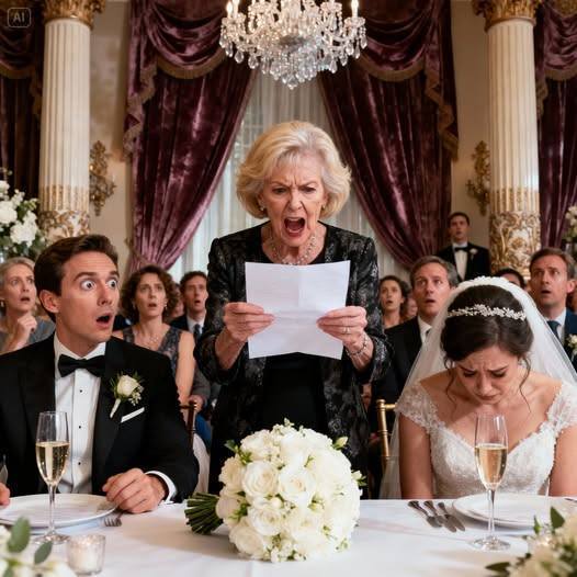 Na moim ślubie teściowa próbowała mnie zniszczyć – wstała i oznajmiła, że ​​jestem bezpłodna, machając fałszywym zaświadczeniem lekarskim. Ale byłam przygotowana. Kiedy ujawniłam prawdziwy, jej starannie budowany świat rozsypał się w mgnieniu oka.