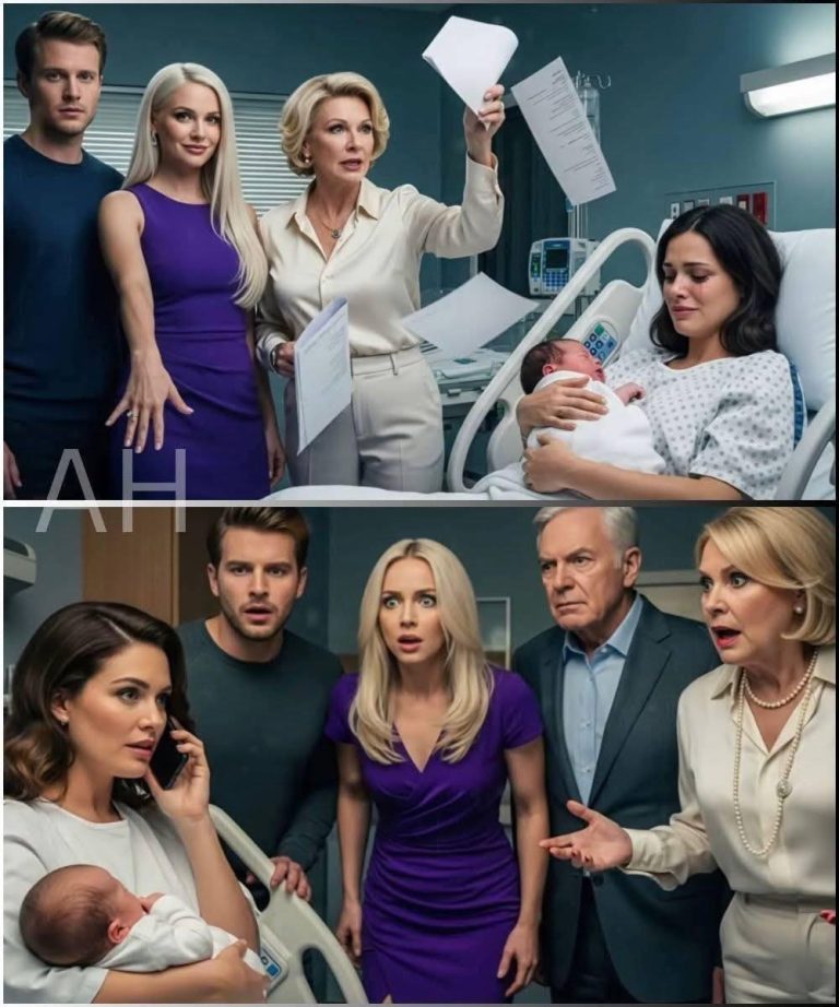 Właśnie urodziła — Jej teściowie wręczyli jej papiery rozwodowe, nie uwzględniając, że jest tajną miliarderką!