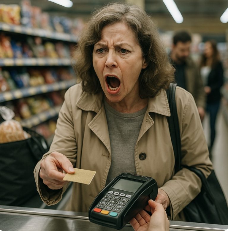 „Wzięłam kartę twojej żony i była pusta! Tak się wstydziłam przy kasie, że cały sklep się przyglądał!” – krzyknęła teściowa.