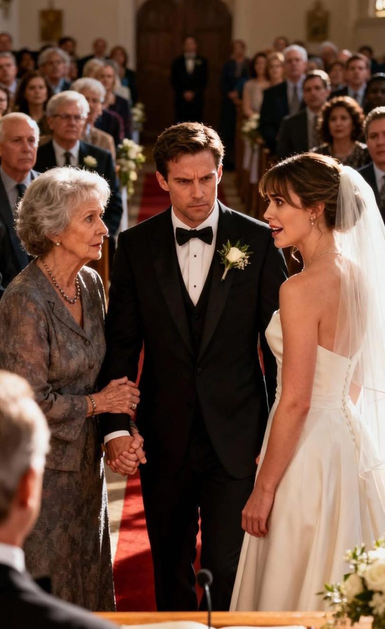 Na ślubie mojej córki jej teściowa wskazała na mnie i wybuchnęła śmiechem. „Twoja córka to taka nieudacznica – urodzona przez biedną samotną matkę!”. Spojrzałam jej w oczy, zachowując spokój. „Jesteś pewna”, zapytałam spokojnie, „że twój syn nie jest większą nieudacznicą?”. Jej uśmiech zgasł. Właśnie wtedy podszedł mój mąż i podał jej kopertę. Otworzyła ją – i jej twarz zbladła. W środku znajdowała się umowa sprzedaży domu. „Co to jest?” krzyknęła. „Twój syn go sprzedał”, powiedziałam cicho. „Mnie – swojemu wierzycielowi”.