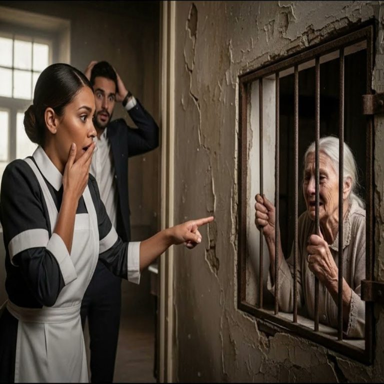 Służąca odkrywa matkę milionera zamkniętą w piwnicy… przez jego okrutną żonę…