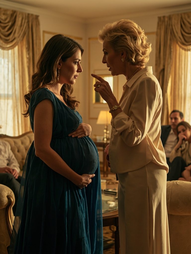 Kochanka mojego męża i ja byłyśmy w ciąży w tym samym czasie. Teściowa powiedziała chłodno: „Tylko ten, kto urodzi syna, może pozostać w tej rodzinie”. Rozwiodłam się z nim natychmiast. Siedem miesięcy później noworodek kochanki wprawił wszystkich w osłupienie…