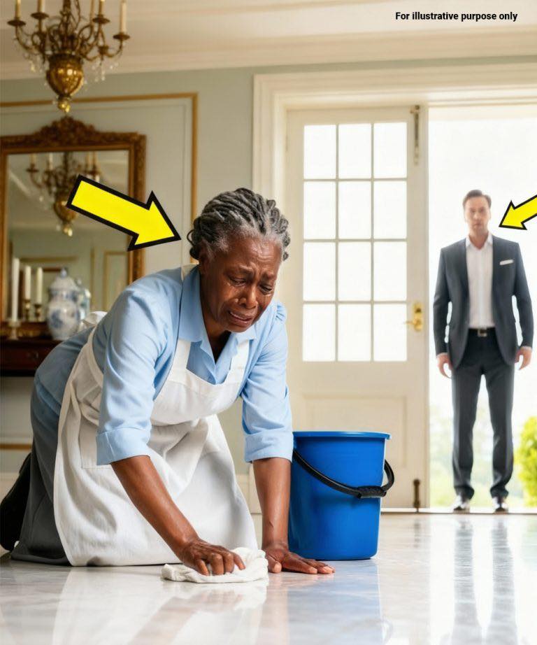 Miliarder wrócił do domu i zastał swoją adoptowaną matkę pracującą jako pokojówka – to, co zrobił później, zszokuje cię